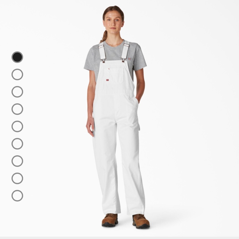 COPY - White Women’s Dickies Overalls (M) BRAND NEW